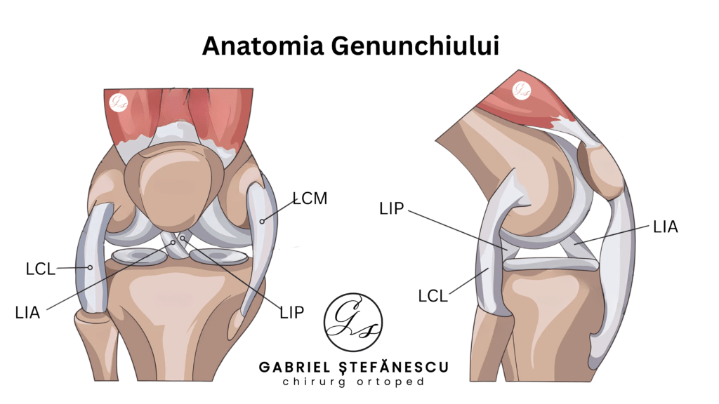 anatomia genunchiului dr stefanescu gabriel ruptură de ligament încrucișat anterior